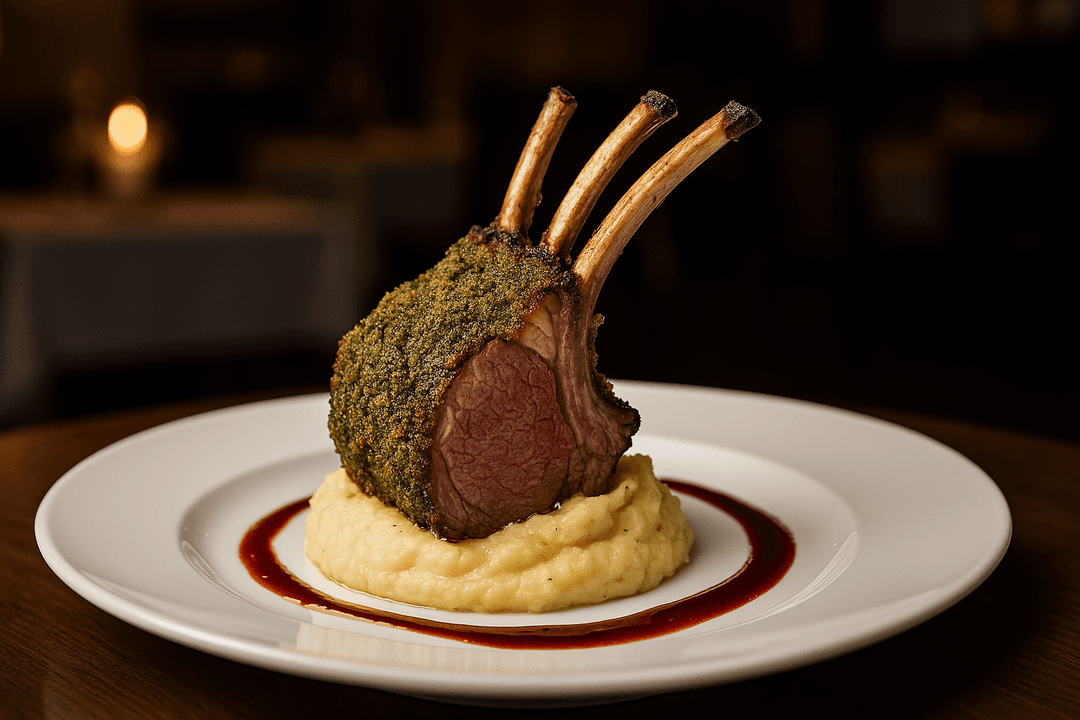 Herb-Crusted Rack of Lamb